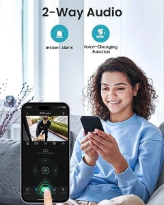 Outdoor Security Cameras Pan-Tilt 360° View — Security Camera, DEKCO