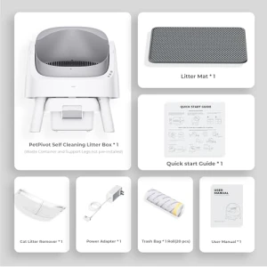 Self Cleaning Cat Litter Box — Self-Cleaning Litter Box, PetPivot