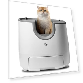 Self-Cleaning Cat Litter Box — Waste Bins, FuroomateCare