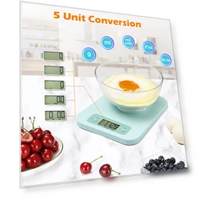 Smart Food Scale with Nutritional Calculator App — Weight Management Tools, URAMAZ