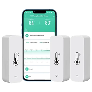 WiFi Hygrometer Thermometer Sensor, PHOVOLT