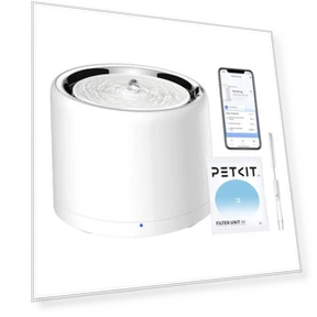 Cat Water Fountain with Wireless Pump — Fountains, PETKIT