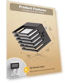 LED Night Light with Dusk to Dawn Sensor — Night Lights, JandCase