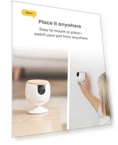 Pet Camera with Barking/Meowing Alerts and Tracking — Cameras & Monitors, Furbo