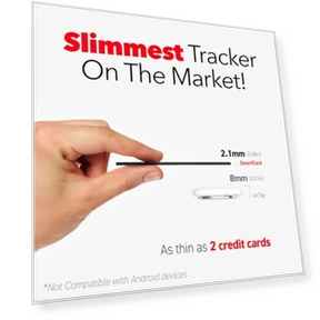 SmartCard Lite Wallet Tracker Card — Item Locators, Key Smart