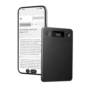 Voice Recorder with App Control — Translator Device, STUNLUX