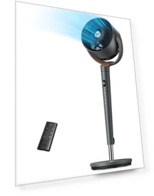 Pedestal Fan with Oscillation and Air Circulation — Stand Fans, Dreo