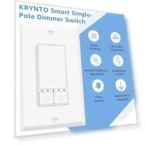 Smart Dimmer Switch — Light Dimmers, KRYNTO