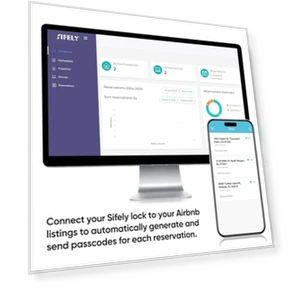 Smart Door Lock with Handle and Keypad — Deadbolts, Sifely