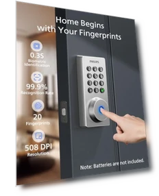 Wi-Fi Door Lock — Deadbolts, Philips