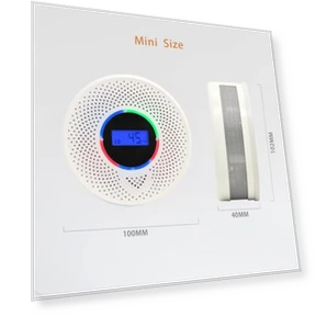 Wireless Interconnected Smoke and Carbon Monoxide Detector with Digital Display — Carbon Monoxide Detectors, KLTsenaife