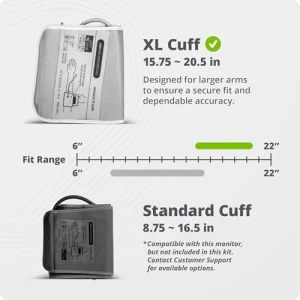 Bluetooth Blood Pressure Monitor with Extra Large Cuff — Blood Pressure Monitor, Greater Goods