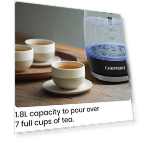 Electric Kettle — Kettles & Tea Machines, Chefman