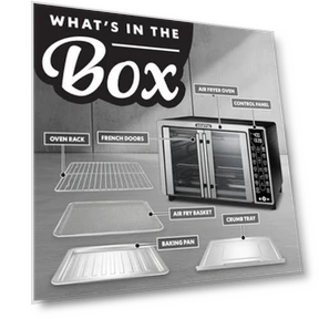 French Door Air Fryer — Air Fryers, Gourmia