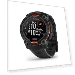 Rugged Outdoor GPS Smartwatch with Solar Charged Display and Built-in Flashlight — GPS Units, Garmin