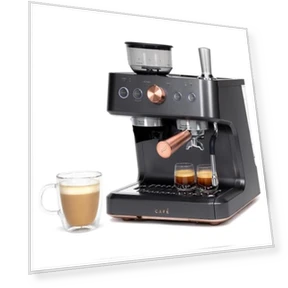 Semi Automatic Espresso Machine with Milk Frother — Coffee & Espresso Combos, Café