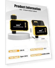 Sprinkler Timer with Brass Inlet — Hose Timers, SOHOMACH