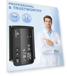 Upper Arm Blood Pressure Monitor — Blood Pressure Monitors, Glucoracy