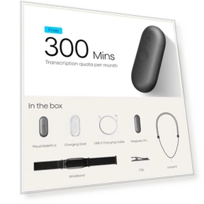 AI Voice Recorder and Notetaker — Voice Recognition & Productivity Software, Plaud