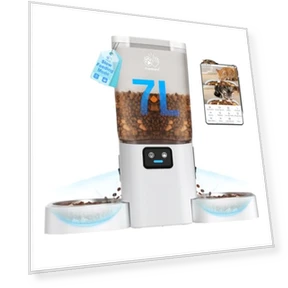 Automatic Pet Feeder with Two HD Cameras — Automatic Feeders, Frienhund