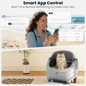 Automatic Self-Cleaning Cat Litter Box — Self-Cleaning Litter Box, HALKYDY