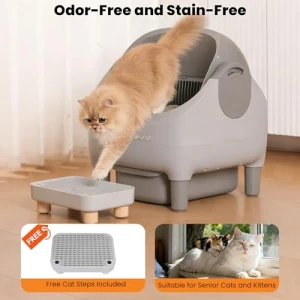 Automatic Self-Cleaning Cat Litter Box — Self-Cleaning Litter Box, HALKYDY