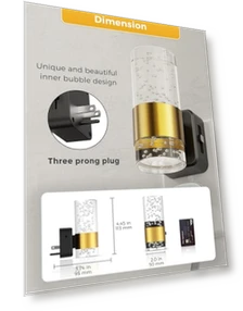 Dimmable Night Light with Dusk to Dawn Sensor — Night Lights, L LOHAS LED