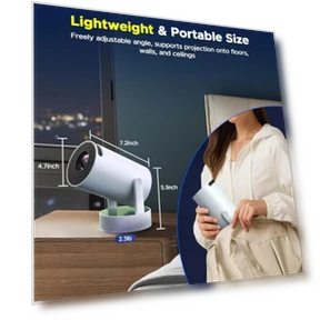 Portable Projector — Home Theater Projectors, HOTPEAK