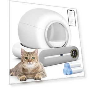 Self Cleaning Cat Litter Box — Waste Bins, SUANPOT