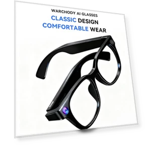 Smart Glasses with Camera and AI Assistant — Smart Glasses, Warchody