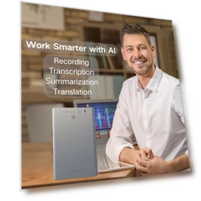 Voice Recorder with AI Transcription and Summarization — Voice Recognition & Productivity Software, Luowice