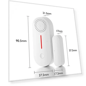 WiFi Door Window Sensor Alarm — Smart Home Security, Gaoducash