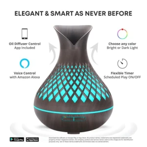 Essential Oil Diffuser — Essential Oil Diffuser, SAIHGUUI