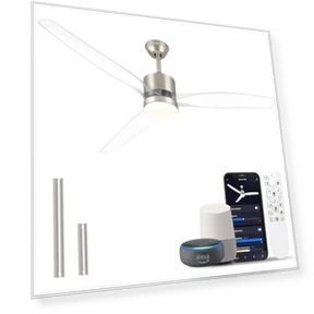 Smart Ceiling Fan with Light — Ceiling Fans, OKELI