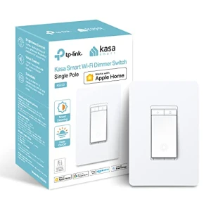 Smart Dimmer Switch, Single Pole, Neutral Wire Required, 2.4GHz Wi-Fi Light Switch Works with Siri, Alexa and Google... — Smart Switch, Kasa Smart