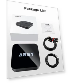 Streaming Music Receiver — Receivers & Adapters, ARSY