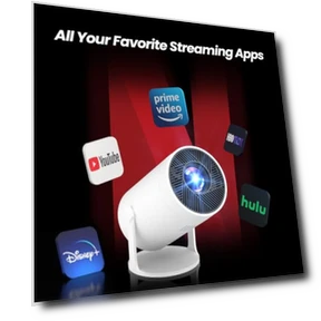 Mini Projector with WiFi and Bluetooth — Home Theater Projectors, TryLand