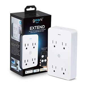 Smart Wi-Fi 4 Outlet Plug with Surge Protection — Smart Plug, Geeni