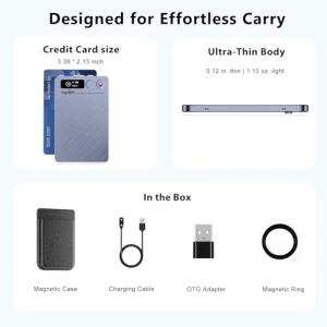 Voice Recorder with Case, SIGNALFI