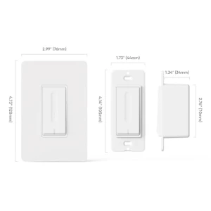 3 Way Smart Dimmer Switch 2 Pack — Smart Switch, TREATLIFE