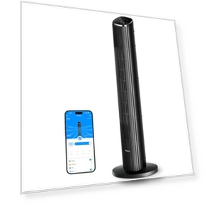 Black Tower Fan — Ceiling Fans, GoveeLife