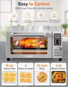 Smart Toaster Oven Air Fryer Combo — Air Fryer, Nuwave