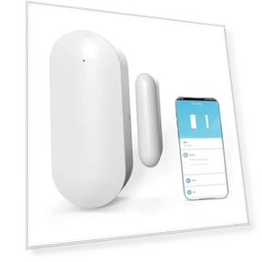 Magnetic Door Sensor Alarm with App Alerts — Smart Home Security, WARROXIDE