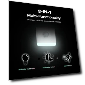 Smart Color Night Light 2 Pack — Night Lights, THIRDREALITY