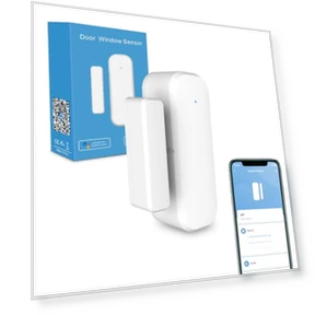 Smart Door and Window Sensor — Smart Home Security, XFOX
