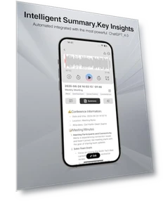 Voice Recorder with AI Transcription and Summarization — Voice Recognition & Productivity Software, Powerextra Pro