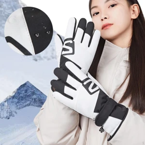 Winter Ski Gloves for Cycling with Touchscreen — Heated Gloves, Hobbies mall