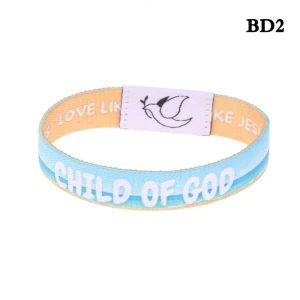 Wearable Bible Wristbands with NFC, Three Degrees