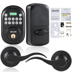 Keyless Entry Door Lock with Handle — Smart Lock, VEVOR