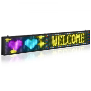 Programmable LED Sign — LED Strip Lights, VEVOR